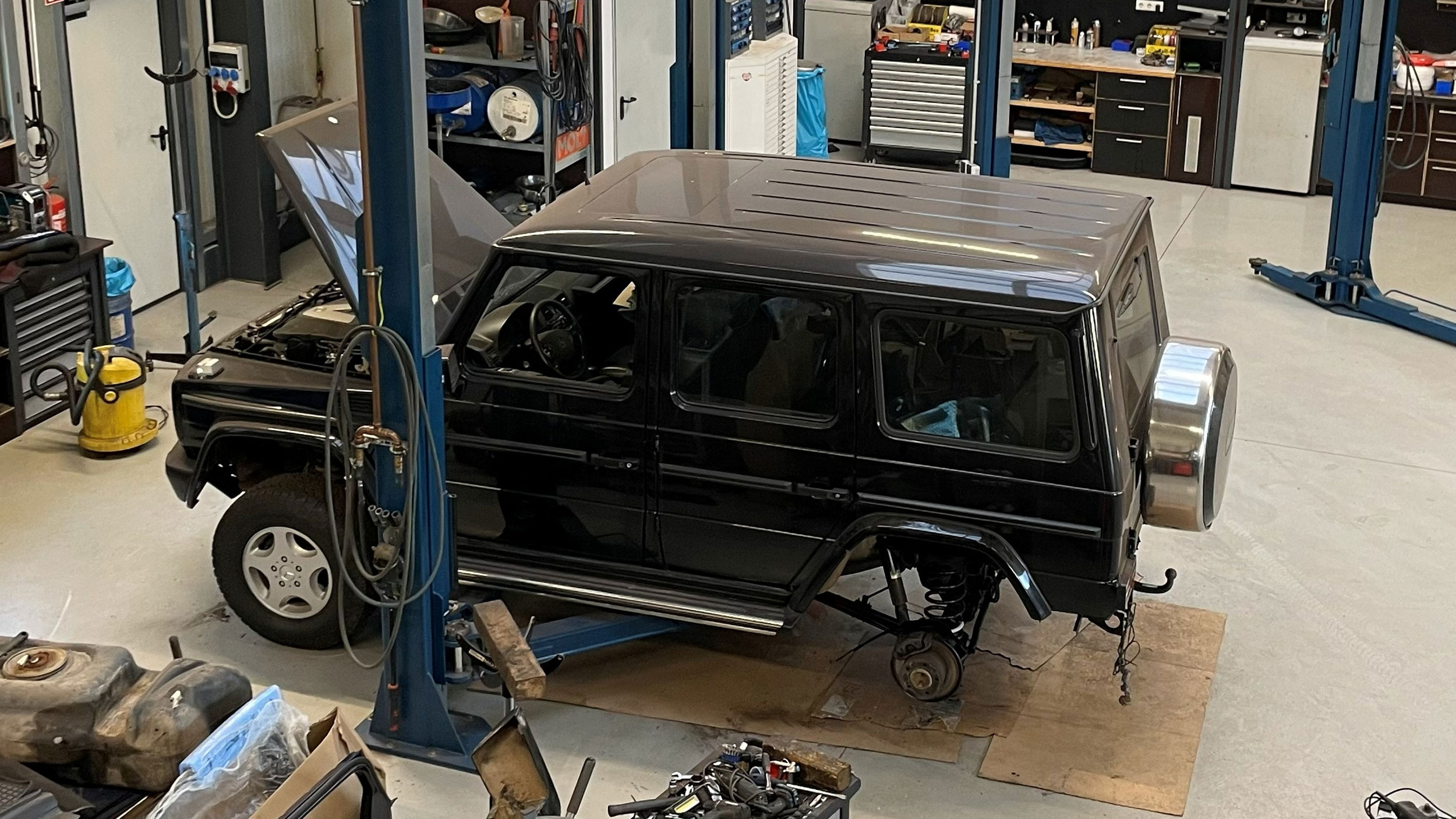 Mercedes Hinterachse